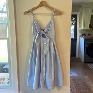 Blue summer dress